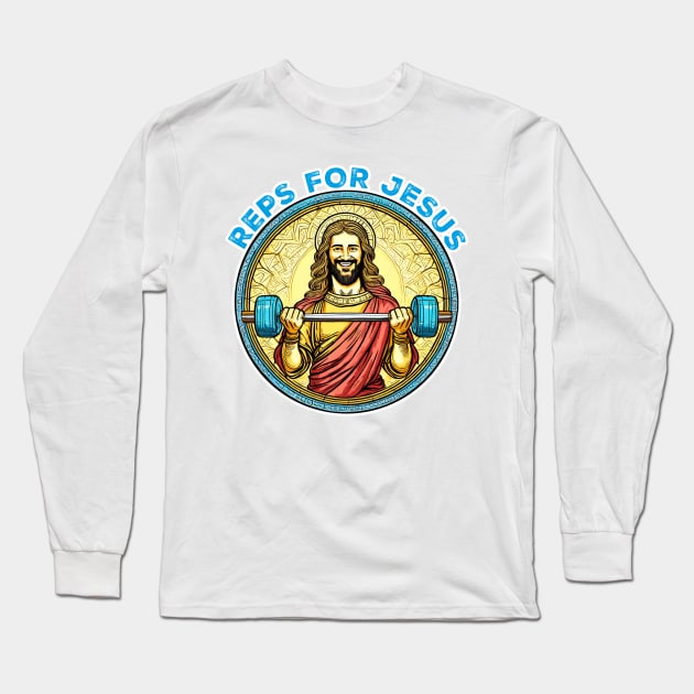 Reps for Jesus Long Sleeve T-Shirt by Kelimok